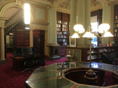 ビクトリア州議事堂の図書館