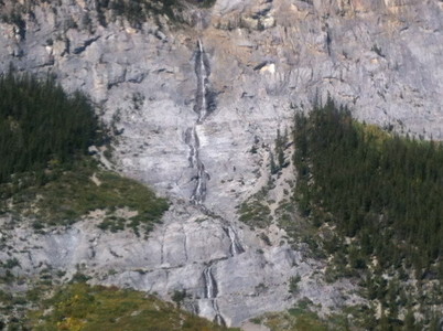 バンフの岩山