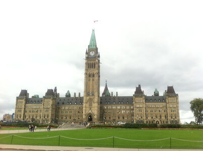 カナダの国会議事堂