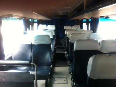 バンコクからパタヤ―までバスで移動