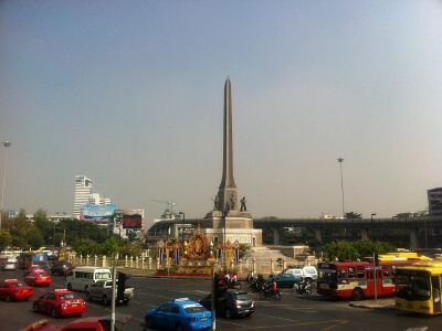 バンコクの戦勝記念塔