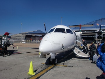 南アフリカ航空の小型飛行機