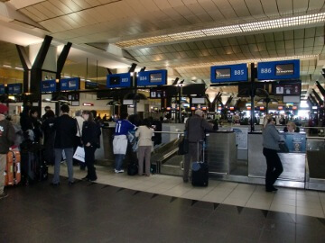 南アフリカのヨハネスブルグ空港