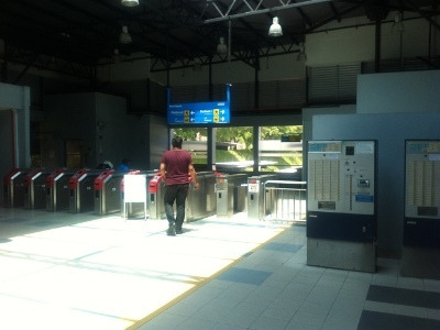 クアラルンプールのBank Negara駅