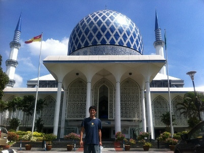 クアラルンプールのブルー･モスク