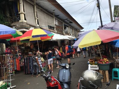 バリ島のウブド市場