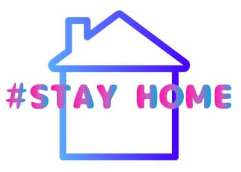 stay homeとstay at homeの使い方