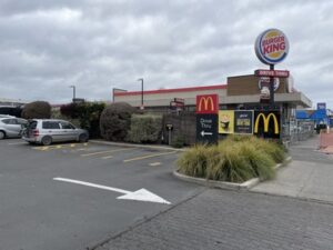 タウポ湖のマクドナルド