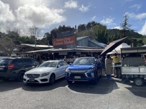 マタカナの駐車場