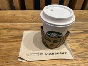 スターバックスのホワイトフラット