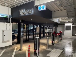 Westfield Marketの駐車場
