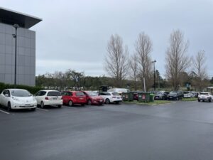 Smales Farm Marketの駐車場