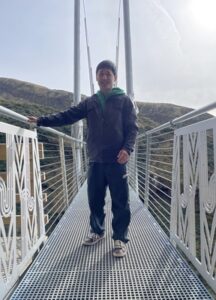 マウント・タラナキの吊り橋