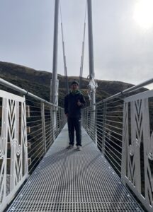 マウント・タラナキの吊り橋