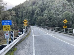 Buller river bridge viewpoint
