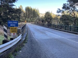 Buller river bridge viewpoint