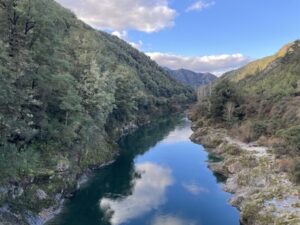 Buller river bridge viewpoint