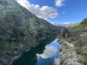 Buller river bridge viewpoint