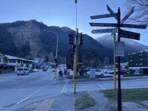 クイーンズタウンの街