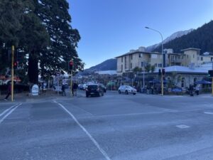 クイーンズタウンの街