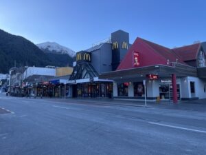 クイーンズタウンの街