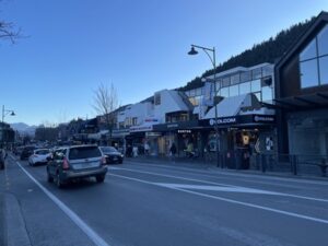 クイーンズタウンの街