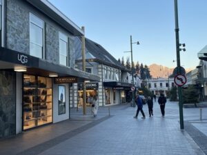 クイーンズタウンの街