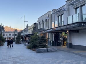 クイーンズタウンの街