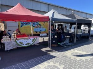 オアマルのマーケット