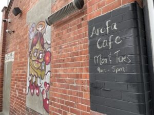 アッシュバートンのカフェ