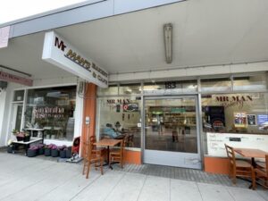 アッシュバートンのカフェ