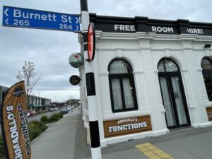 アッシュバートンのカフェ